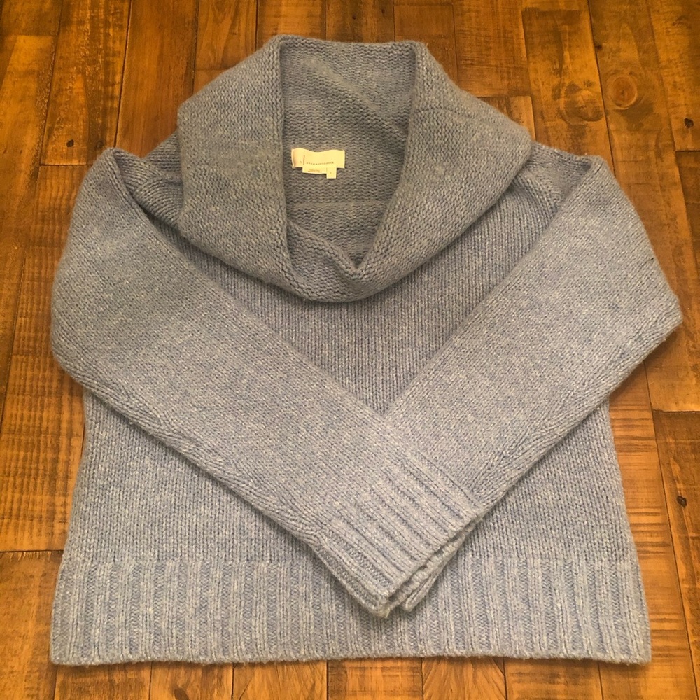 Anthropologie cowl neck sweater large